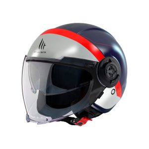 MT Viale S 68 Unit Helmet – Blue/Silver MT Viale S 68 Unit Motorcycle Helmet 1