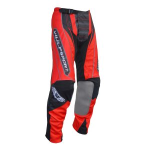 Wulfsport Corsair Motocross Trousers Red 1