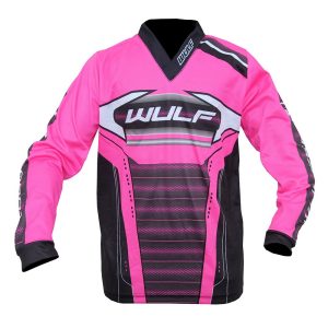 Wulfsport Cub Corsair Motocross Jersey Pink 1