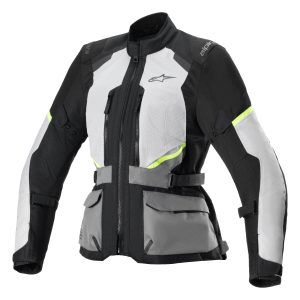 Alpinestars Stella Andes Air Drystar Motorcycle Jacket Grey 1