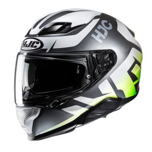 HJC F71 Bard Motorcycle Helmet Green 1