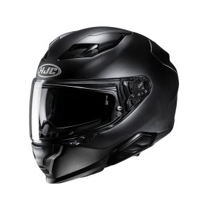 HJC F71 Plain Motorcycle Helmet Matt Black 1