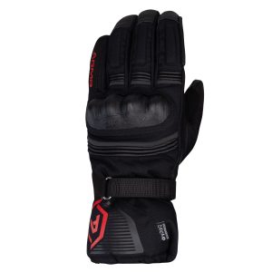 ARMR Kumaji 3.0 WP Gloves – Black/Red ARMR Moto Kumaji 3.0 WP Motorcycle Gloves Red 1