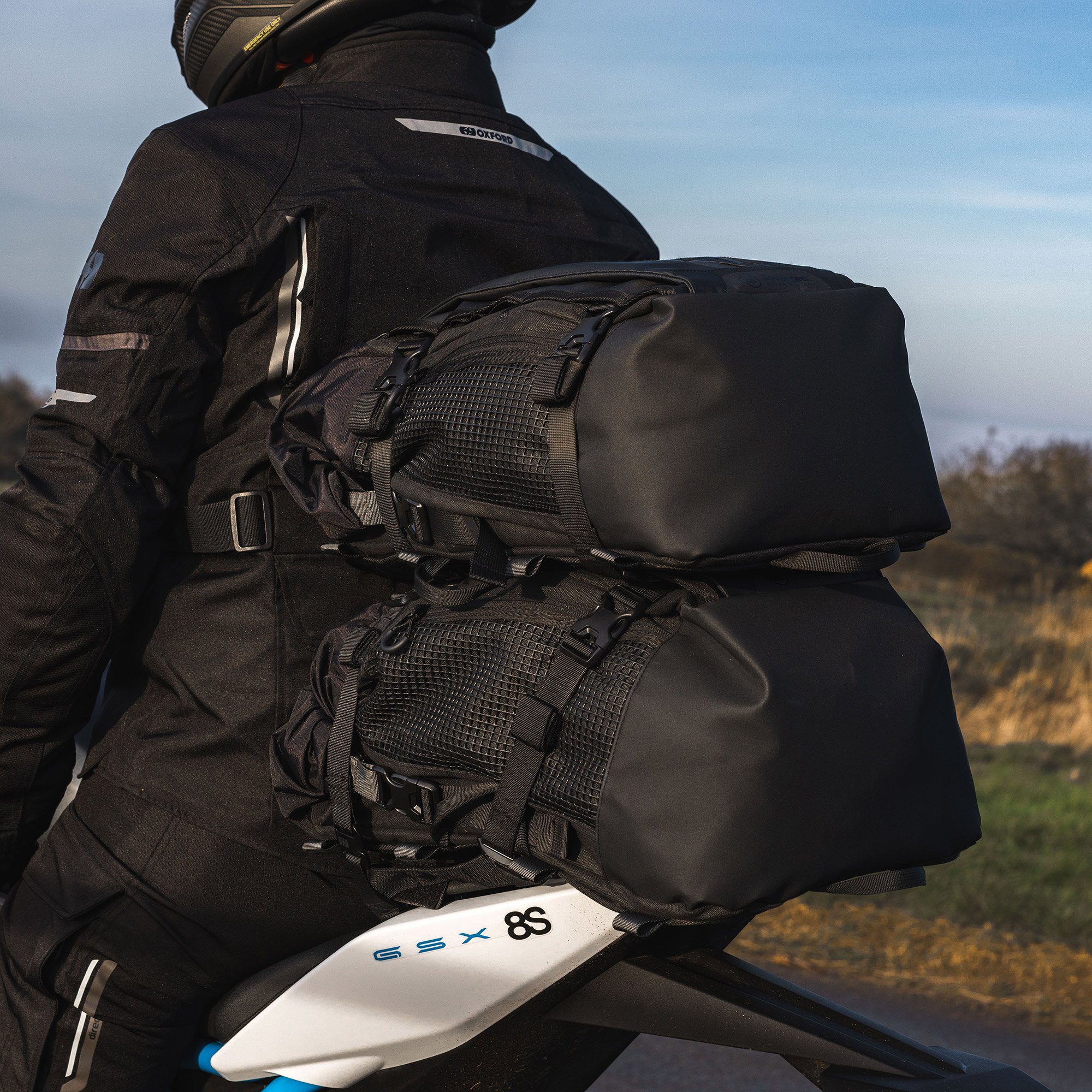 msk Oxford Atlas T-30 Motorcycle Tourpack Black: Modular Luggage