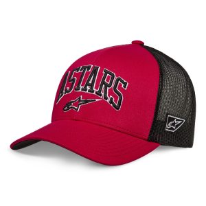 Alpinestars Dunker Trucker Hat – Red/Black Alpinestars Dunker Trucker Hat Red Black 1