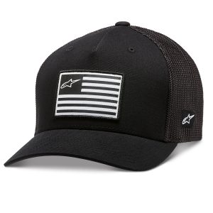 Alpinestars Flag Snapback Hat Black 1