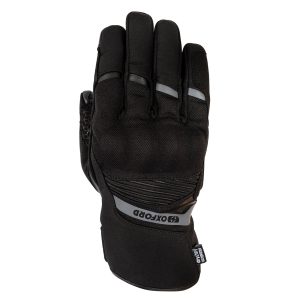 Oxford Dakar 1.0 Mens Motorcycle Gloves Stealth Black 1