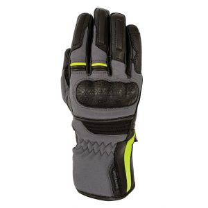 Oxford Hexham Women’s Gloves – Grey/Black Oxford Hexham WP Ladies Motorcycle Gloves Grey Black 1