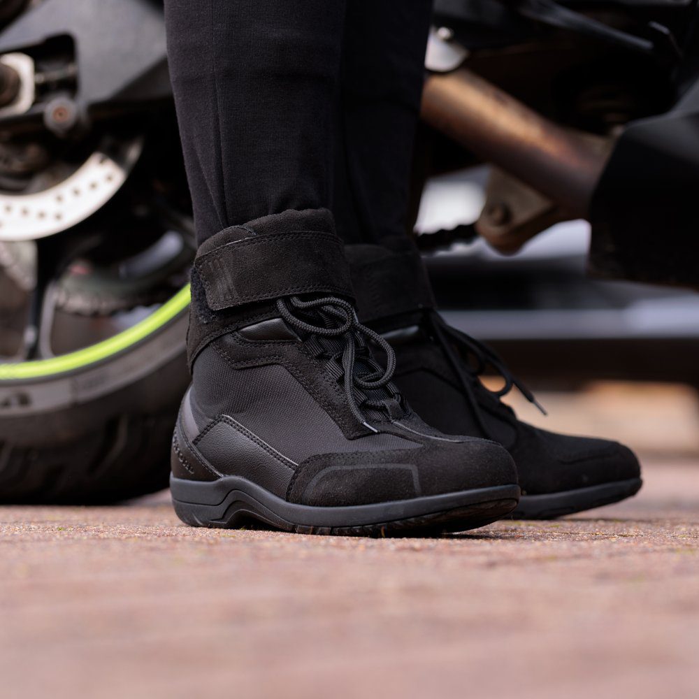 Oxford Black Motorcycle Boots Womens Oxford Sofia Women's Boots