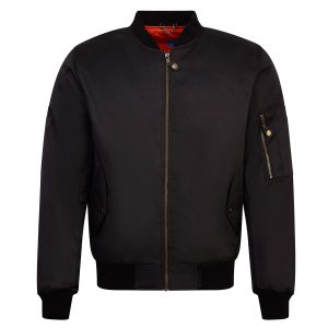 Spada Air Force One Jacket – Black Spada Air Force One Motorcycle Jacket Black 1