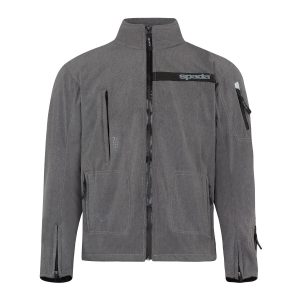 Spada Commute Jacket – Grey Spada Commute Motorcycle Jacket Grey 1