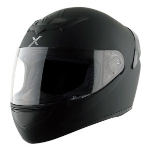 Axor Rage Plain Motorcycle Helmet Matt Black 1