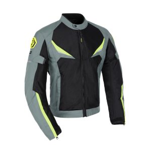 ARMR Eyoshi 3.0 Air Jacket – Black/Green/Yellow ARMR Eyoshi 3.0 Air Mens Motorcycle Jacket Black Green Yellow 1