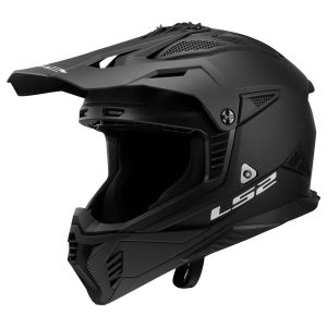 LS2 MX708 Fast II Plain Helmet – Matt Black LS2 MX708 Fast II Plain Motorcycle Helmet Matt Black 1