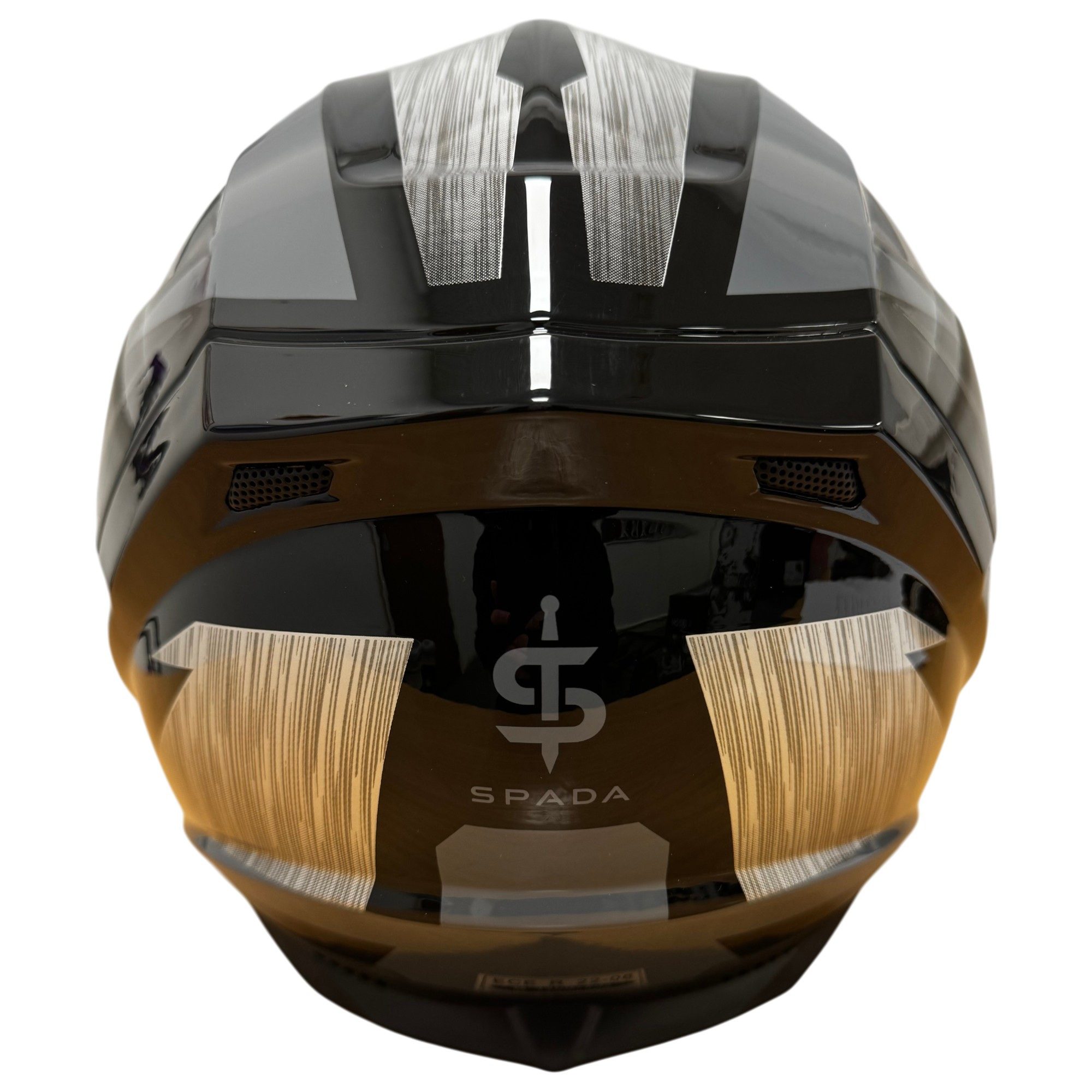 Spada Raiden 2 Thunder Motorcycle Helmet Grey: Ride Safe