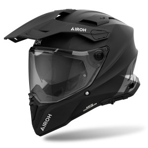 Airoh Commander 2 Plain Helmet – Matt Black Airoh Commander 2 Plain Motorcycle Helmet Matt Black 1