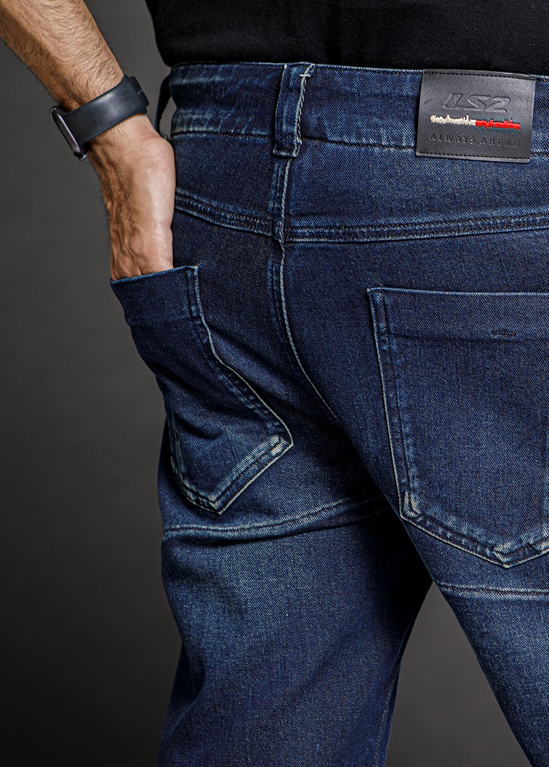 LS2 Bradford Motorcycle Jeans Dark Blue Features 2