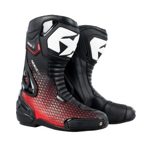 Oxford Nexus 1.0 Air Boots – Black/White/Red Oxford Nexus 1.0 Air Mens Motorcycle Boots Black White Red 1