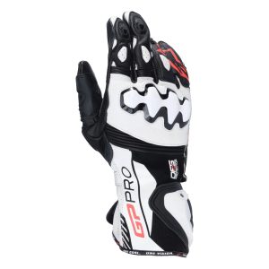 Alpinestars GP Pro R4 Gloves – Black/White Alpinestars GP Pro R4 Motorcycle Gloves Black White 1