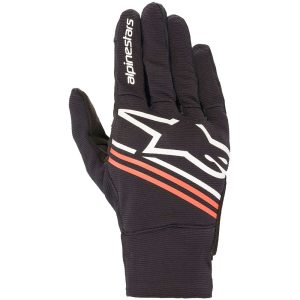Alpinestars Reef Motorcycle Gloves Black White Red 1