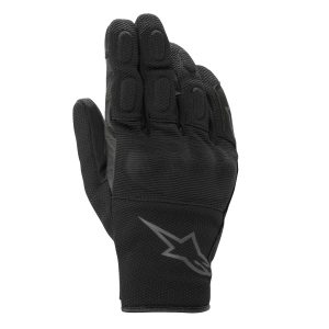 Alpinestars S-Max Drystar Motorcycle Gloves Black Anthracite 1