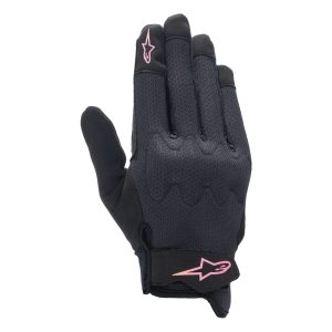Alpinestars Stated Air Ladies Motorcycle Gloves Black Yellow Pink 1