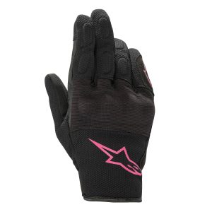 Alpinestars Stella S-Max Motorcycle Gloves Black Fuchsia 1