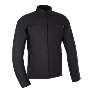 Oxford Original Ridgeback Mens Motorcycle Shirt Black 1