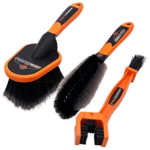 Tru-Tension Cleaning Brush Set Tru-Tension Motorcycle Cleaning Brush Set TRU040 1