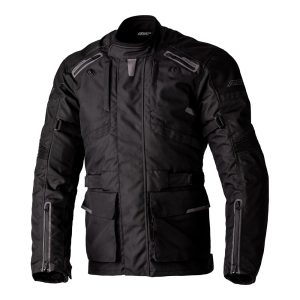 RST Endurance Jacket – Black/Black RST Endurance Mens Motorcycle Jacket Black Black 1