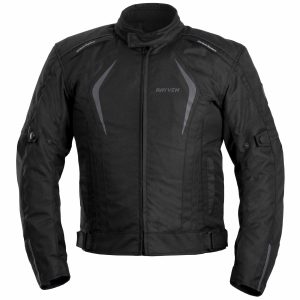 Rayven Zeus Mens Motorcycle Jacket Black 1