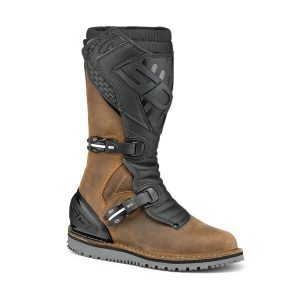 Sidi Trial Zero 2 Motorcycle Boots Tobacco Black 1