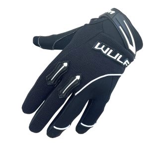 Wulfsport Cub Stratos Kids Gloves – Black Wulfsport Adults Stratos Motorcycle Gloves Black 1