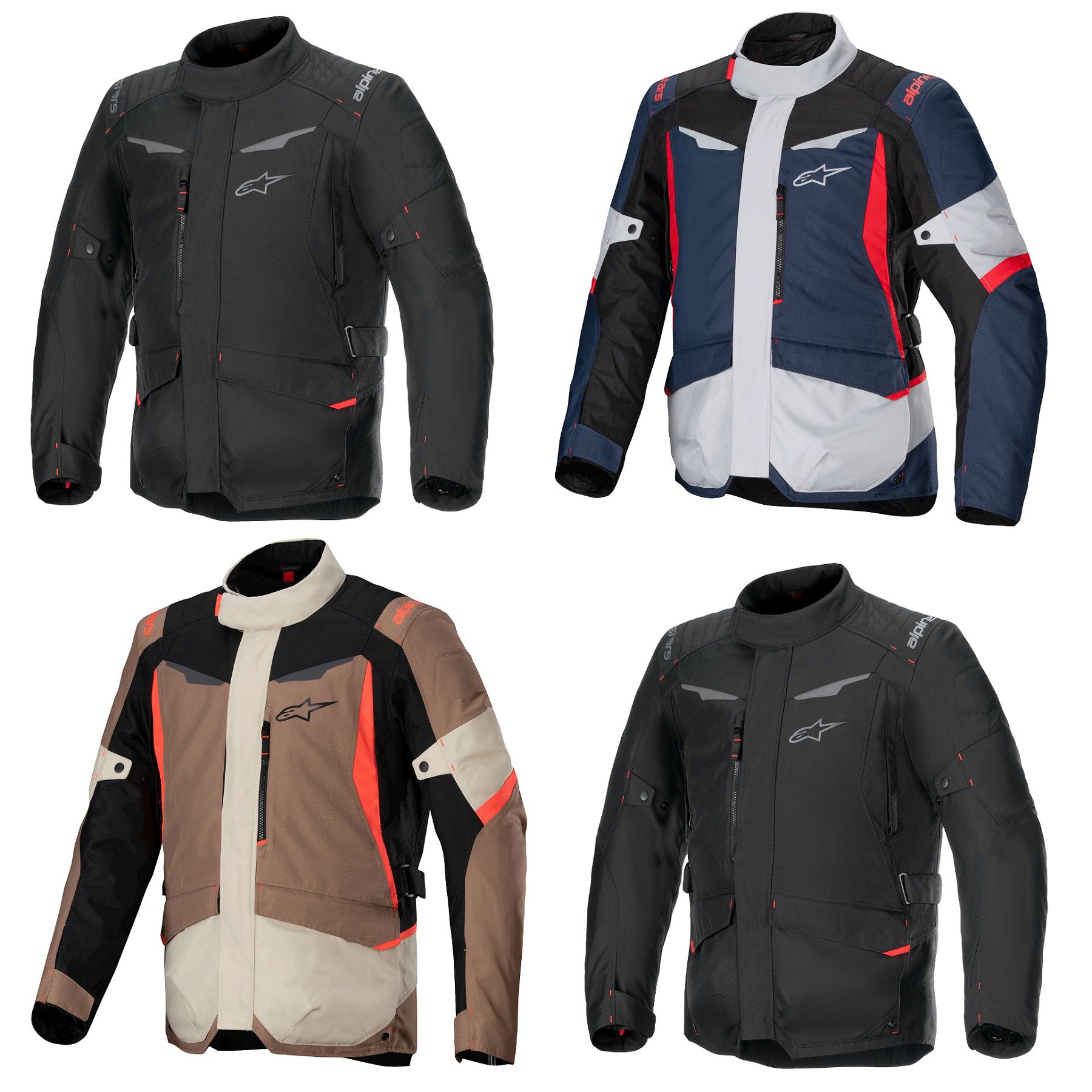 Alpinestars ST-1 Waterproof Motorcycle Jacket CE Road Approved Safety Jacket