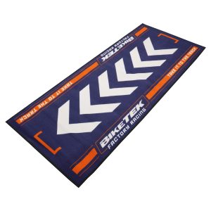 BikeTek Series 7 Orange Garage Mat BikeTek Series 7 Orange Motorcycle Garage Mat GRGMAT91 1