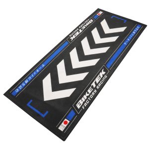 BikeTek Series 7 Rising Sun Garage Mat – Blue BikeTek Series 7 Rising Sun Motorcycle Garage Mat Blue GRGMAT93 1