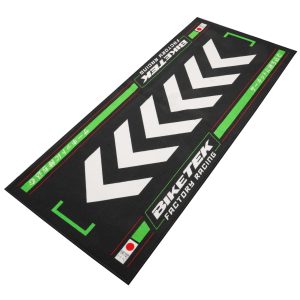BikeTek Series 7 Rising Sun Garage Mat – Green BikeTek Series 7 Rising Sun Motorcycle Garage Mat Green GRGMAT95 1
