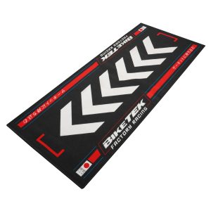 BikeTek Series 7 Rising Sun Garage Mat – Red BikeTek Series 7 Rising Sun Motorcycle Garage Mat Red GRGMAT96 1