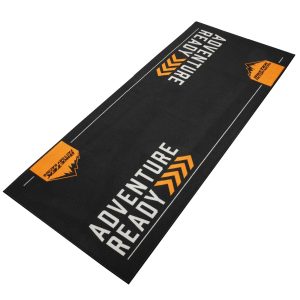BikeTek Adventure Series Garage Mat – Orange Biketek Adventure Series Motorcycle Garage Mat Orange GRGMAT100 1