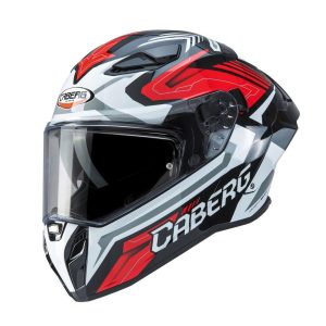 Caberg Drift Evo II Jarama Motorcycle Helmet Black White Red 1