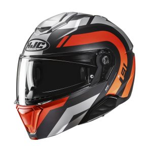 HJC I91 Arven Helmet – Orange HJC I91 Arven Motorcycle Helmet Orange 1