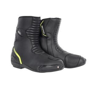 Oxford Code 1.0 Mid D2D Boots – Black/Yellow Oxford Code 1.0 Mid D2D Mens Motorcycle Boots Black Yellow 1