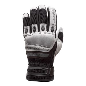 RST Ventilator-X Gloves – Silver/Black RST Ventilator-X Mens Motorcycle Gloves Black Silver 1