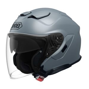 Shoei J-Cruise 3 Plain Motorcycle Helmet Basalt Grey 1