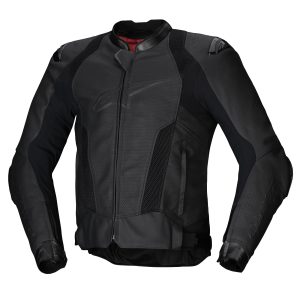 Alpinestars Missile v3 Airflow Leather Jacket – Black/Black Alpinestars Missile v3 Airflow Leather Motorcycle Jacket Black Black 1