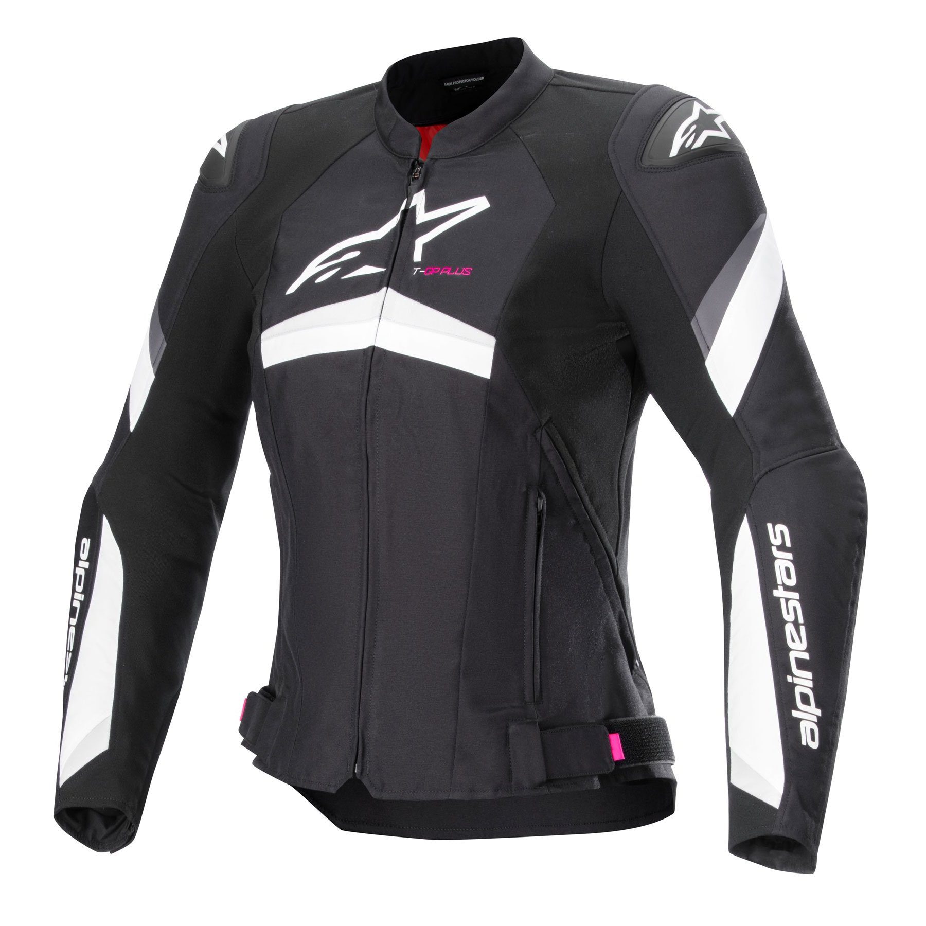 Alpinestars Stella T-GP Plus R v4 Motorcycle Jacket - Black/White