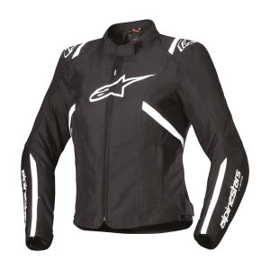 Alpinestars Stella T-SPS v2 Waterproof Jacket – Black/White Alpinestars Stella T-SPS v2 WP Motorcycle Jacket Black White 1