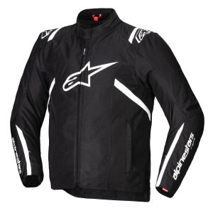 Alpinestars T-SPS v2 Waterproof Jacket – Black/White Alpinestars T-SPS v2 WP Motorcycle Jacket Black White 1