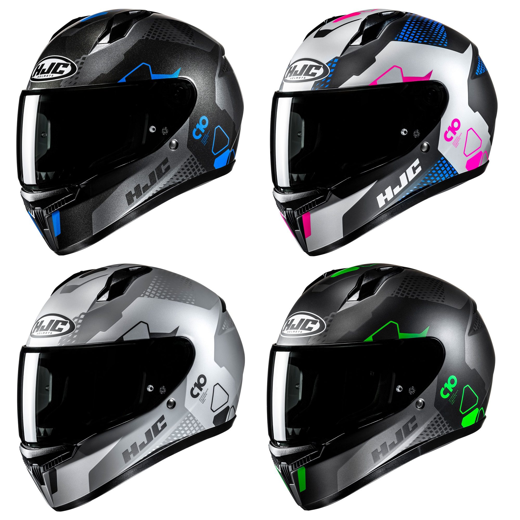 HJC C10 Aspa Full Face Motorcycle Helmet