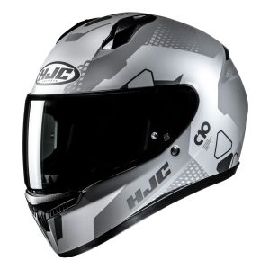 HJC C10 Aspa Motorcycle Helmet Black 1